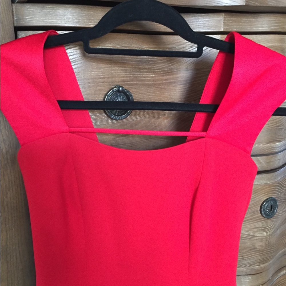 Andrea polizzi for rex lester petite 2 Red dress